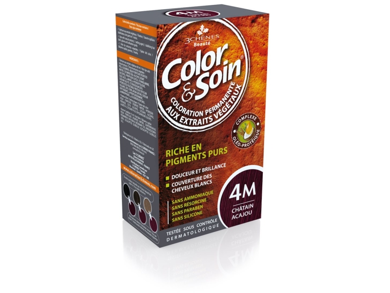 COLOR & SOIN 4M Châtain acajou