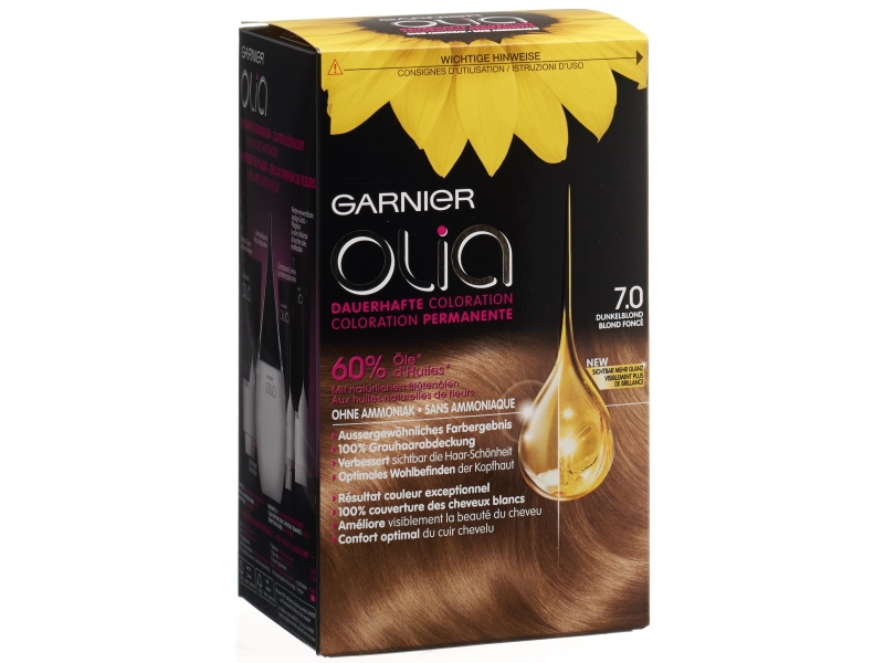 OLIA coloration 7.0 blond foncé