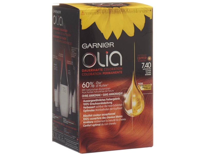 OLIA coloration 7.40 cuivre intense