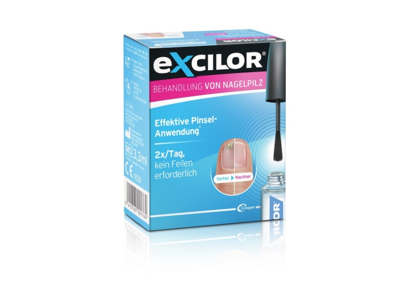 EXCILOR solution mycose des ongles 3.3 ml