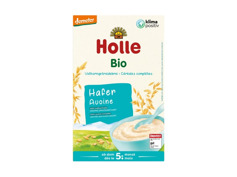 HOLLE bouillie flocons d'avoine bio 250 g