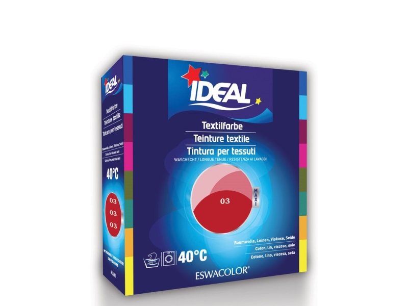 IDEAL MAXI coton color No03 vermillon