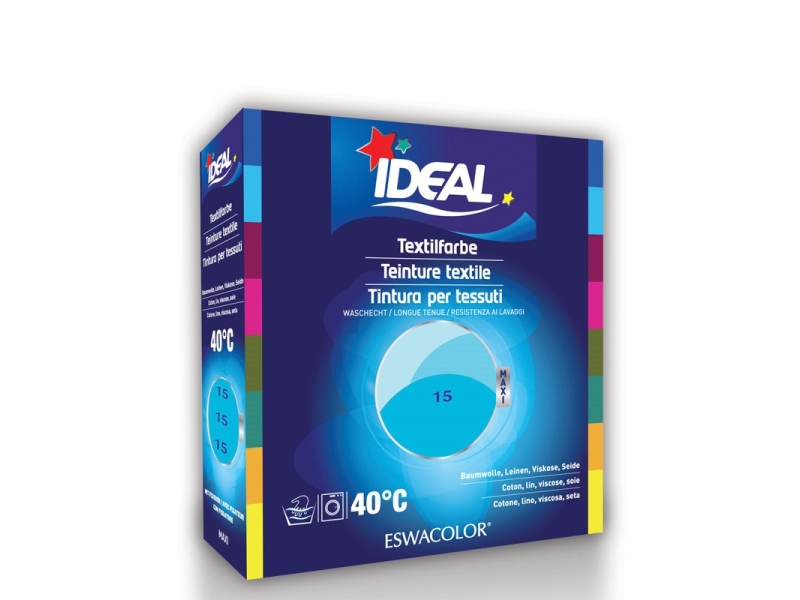 IDEAL MAXI coton color No15 turquoise