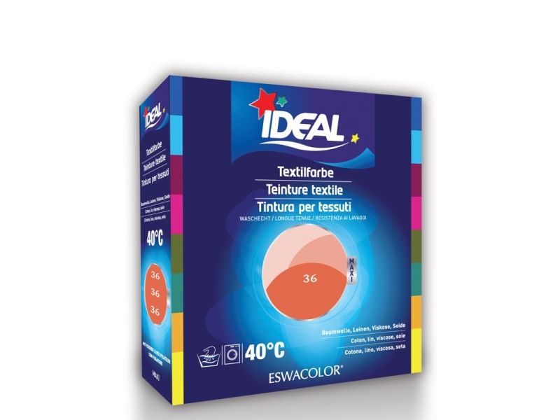 IDEAL MAXI coton color No36 corail