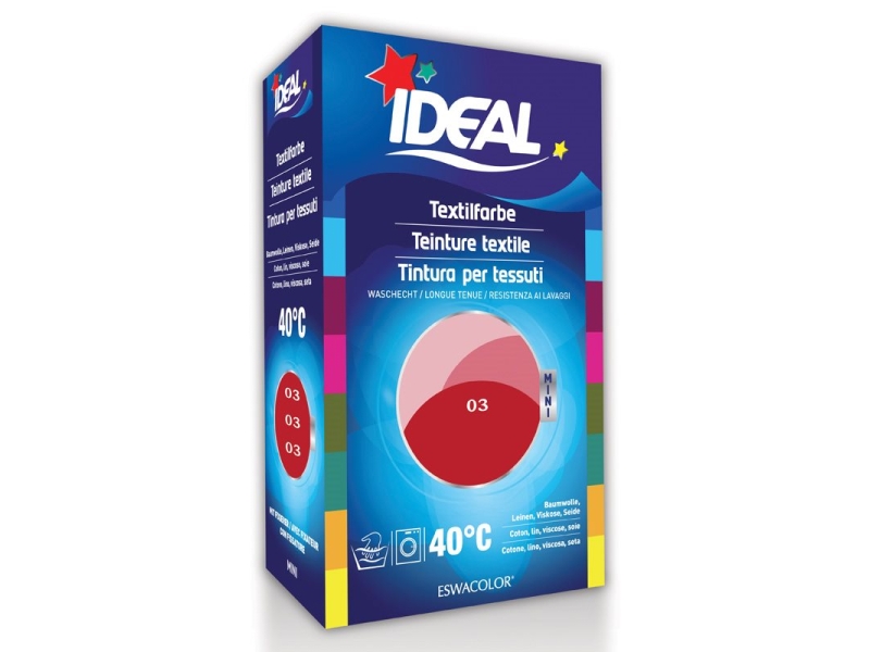IDEAL MINI coton color No03 vermillon