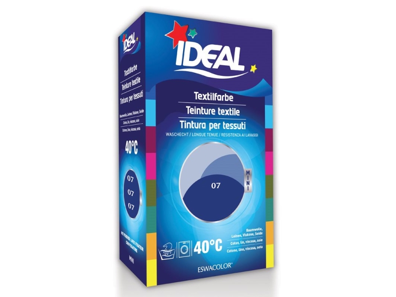 IDEAL MINI coton color No07 marin