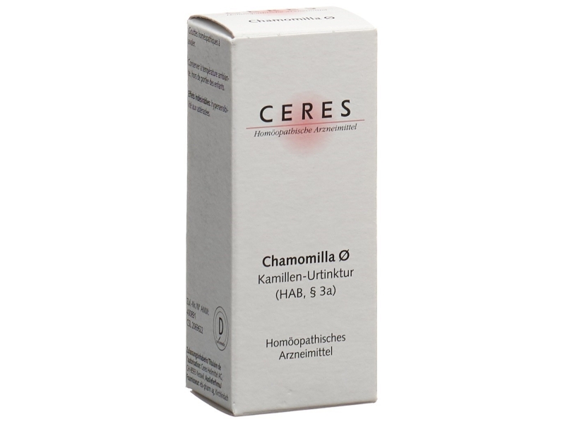 CERES Chamomilla teinture mère 20ml