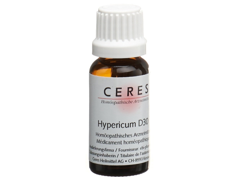 CERES Hypericum D 30 Dilution Fl 20 ml