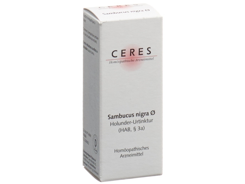 CERES Sambucus nigra Urtinkt Fl 20 ml