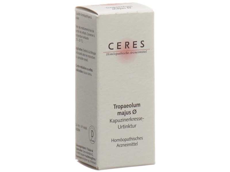 CERES Tropaeolum majus Urtinkt Fl 20 ml