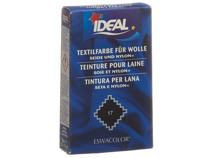 IDEAL Wolle Color Plv No17 schwarz 30 g