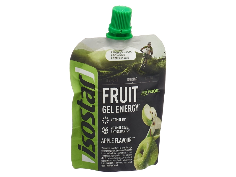 ISOSTAR Actifood concentré énergétique gel pomme 90 g