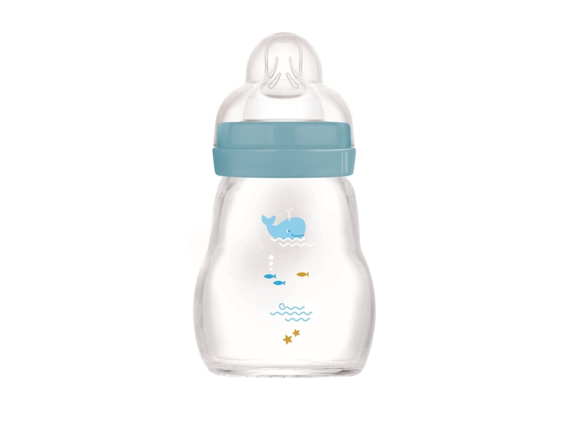 MAM Feel Good biberon en verre 170ml 0+mois