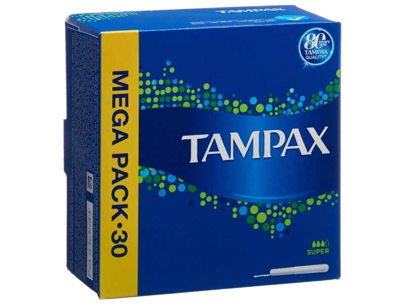 TAMPAX Tampons Super 30 pièces