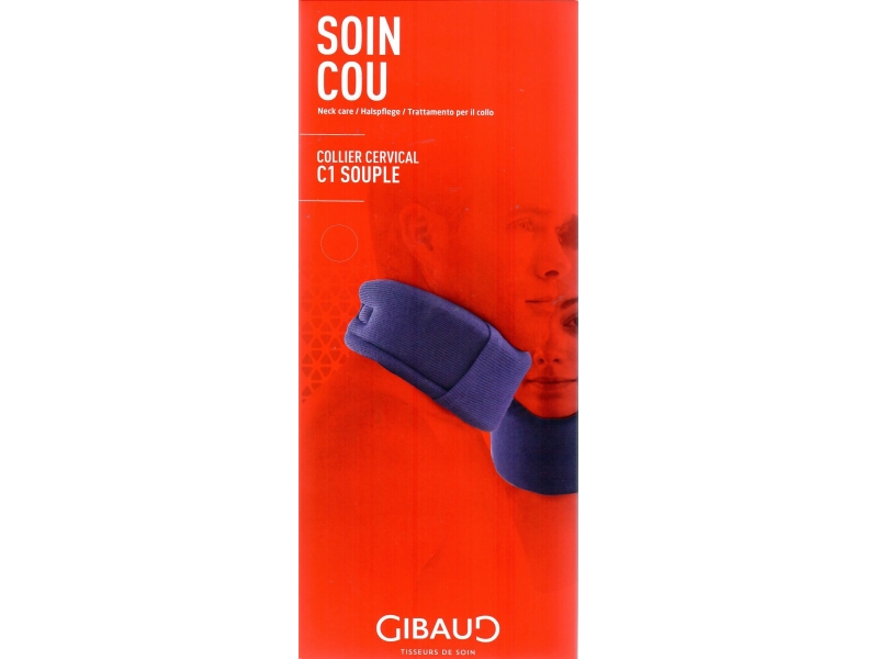 GIBAUD collier C1 6cm souple