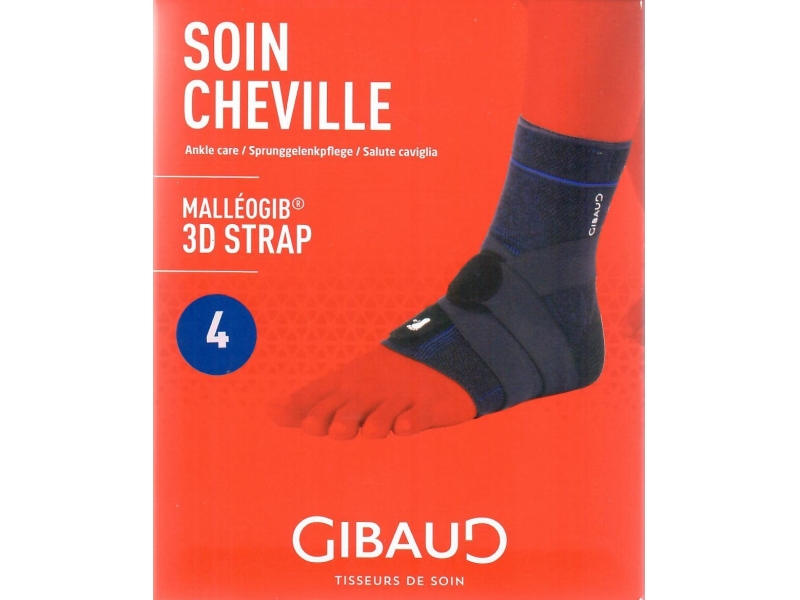 GIBAUD Malleogib 1 strap 18-20cm noire S