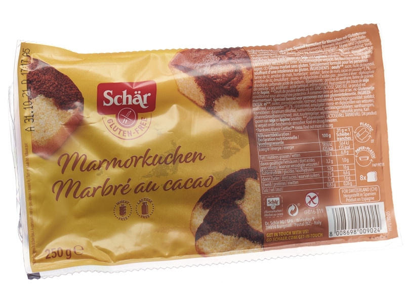 SCHÄ marbré au chocolat