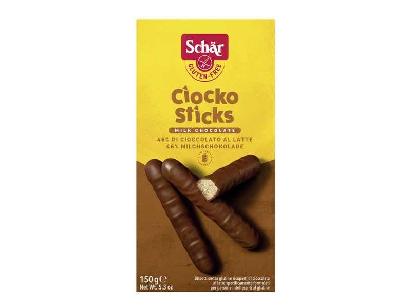 SCHÄR ciocko sticks sans gluten 150 g