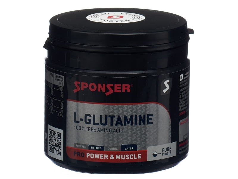 SPONSER L glutamine 100% pure neutre boîte 350 g