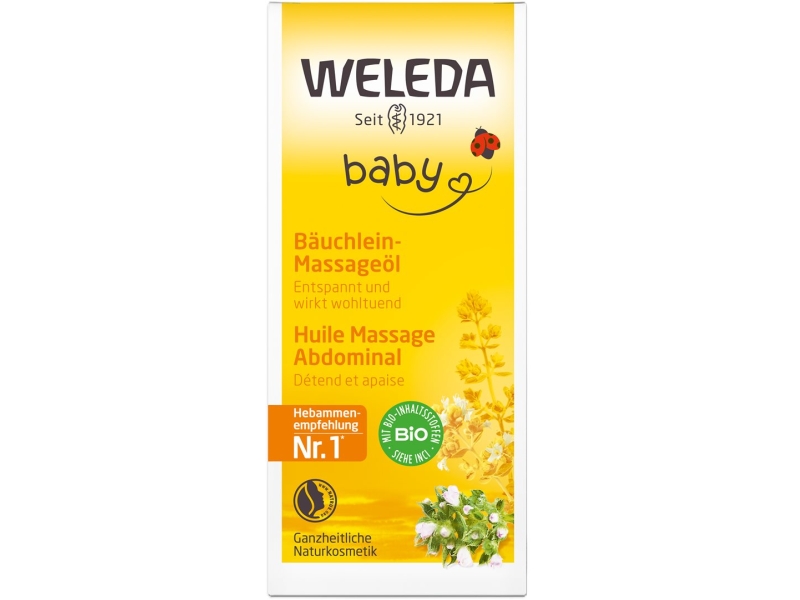 WELEDA huile abdominale pour bébé 50 ml