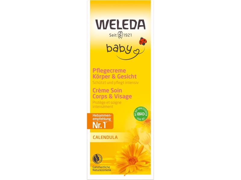 WELEDA BABY calendula crema per il corpo tubo 75 ml