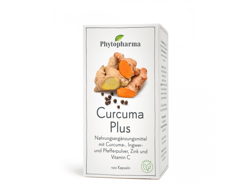 PHYTOPHARMA Curcuma Plus Kapseln 100 stück