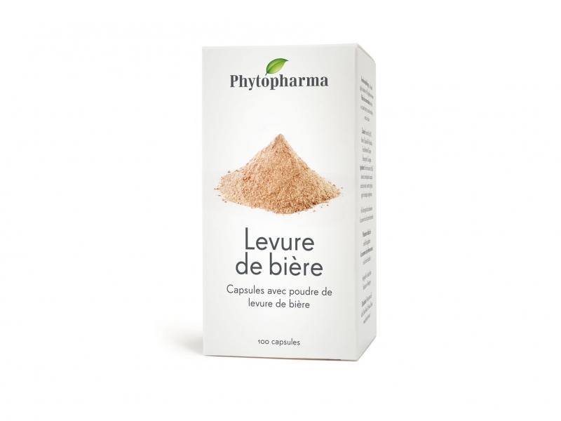 PHYTOPHARMA Levure de Bière 100 Capsules