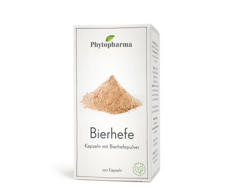 PHYTOPHARMA Bierhefe 100 Kapseln