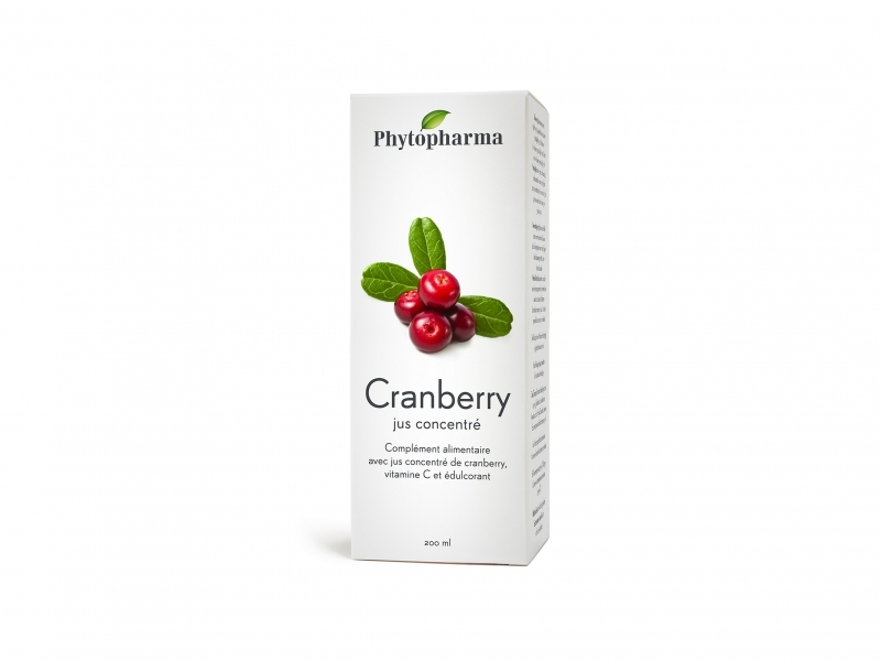 PHYTOPHARMA cranberry jus concentré 200 ml