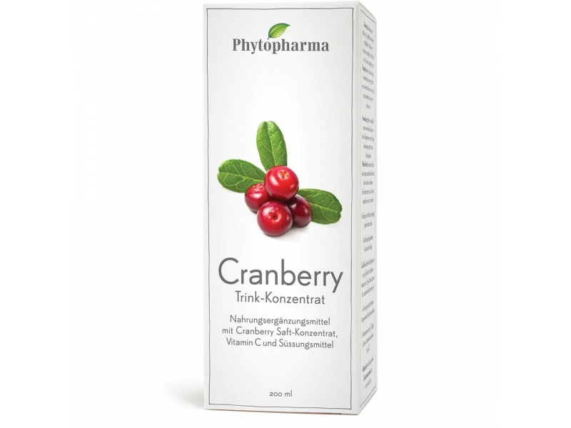 PHYTOPHARMA Cranberry Trink-Konzentrat 200 ml