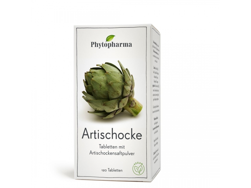 PHYTOPHARMA Artischocke tabletten 120 stück