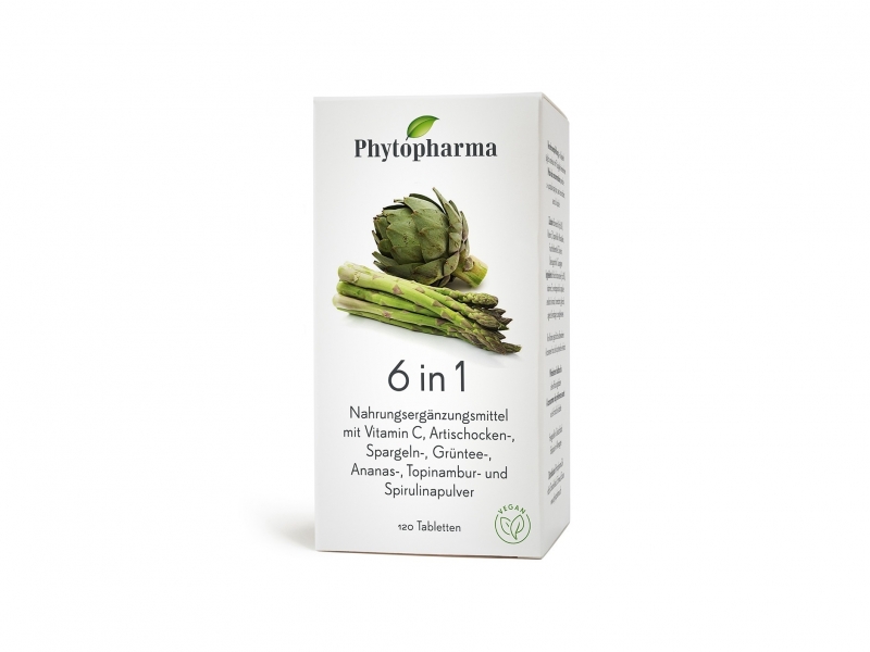 PHYTOPHARMA 6  in 1 Tabletten 120 Stück