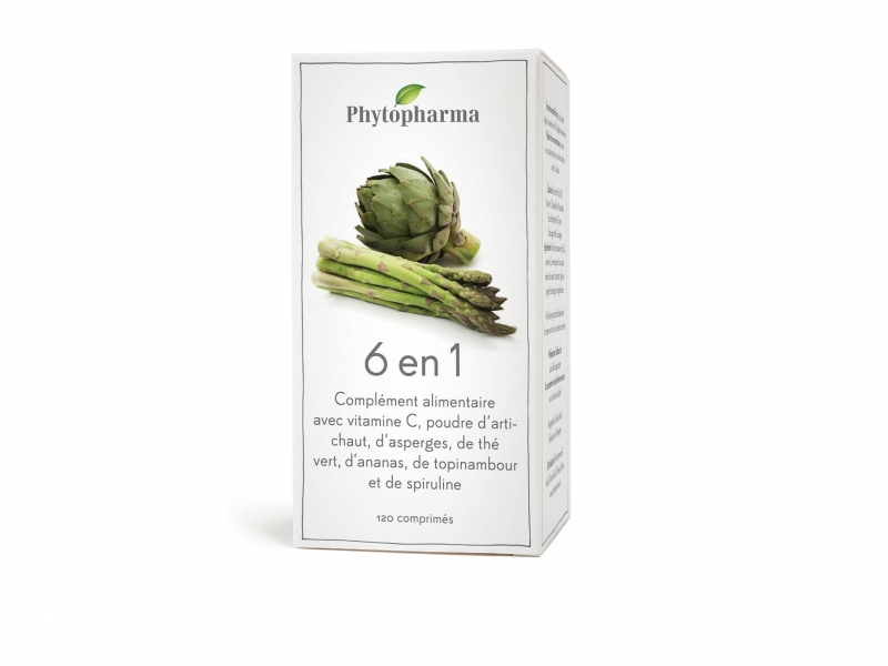 PHYTOPHARMA 6-en-1 comprimés 120 pièces