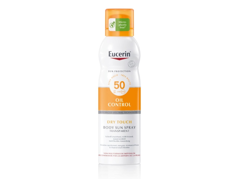EUCERIN Sun Dry Touch Transparent SPF50 Spray 200 ml