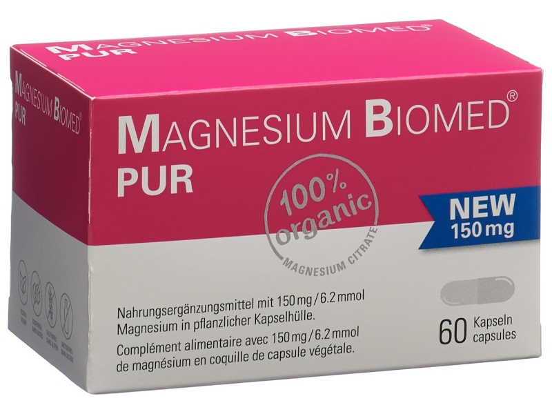 MAGNESIUM BIOMED Pur Capsules 60 Pièces