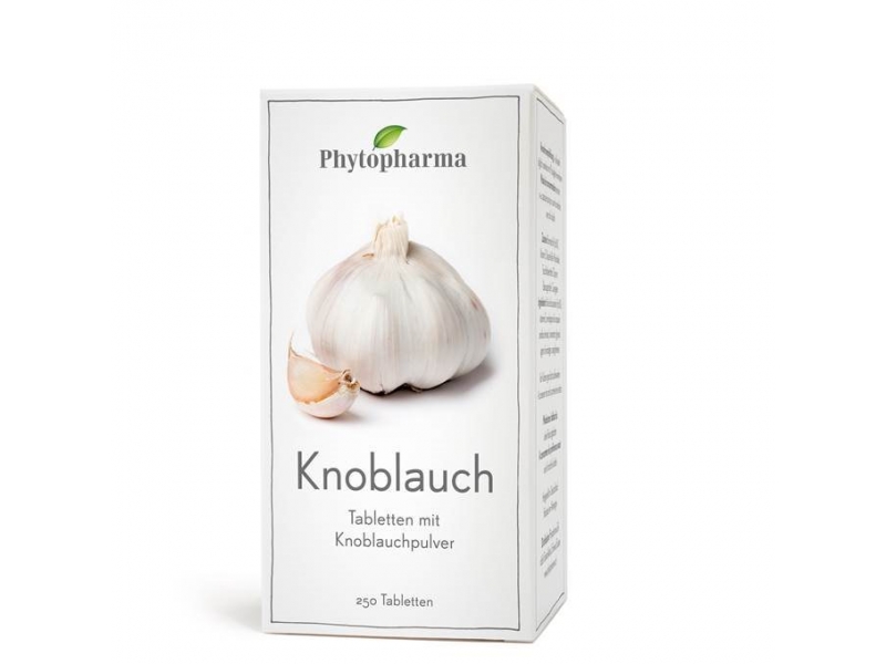 PHYTOPHARMA Knoblauch tabletten 250 stück