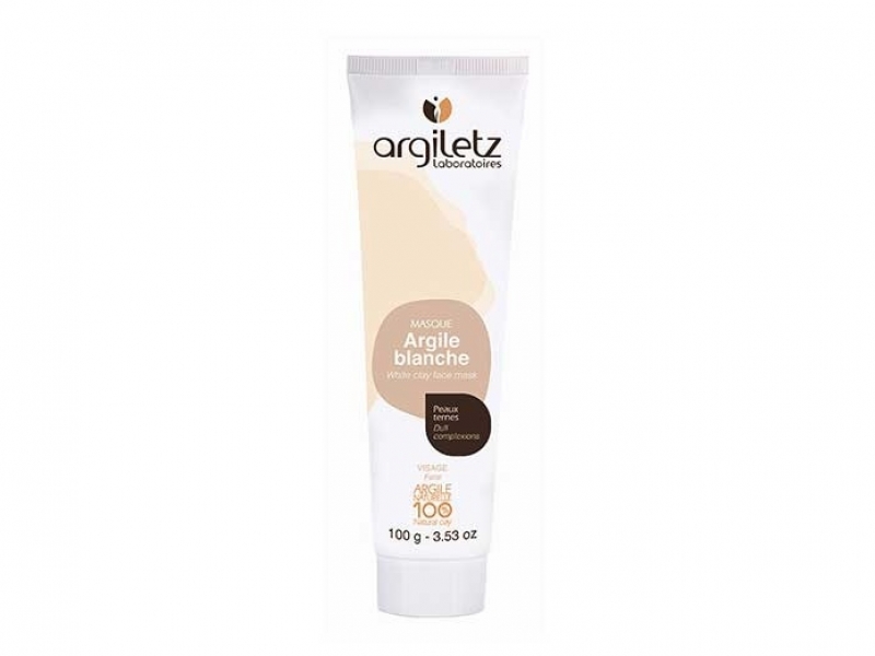 ARGILETZ Masque argile blanche tube 100g