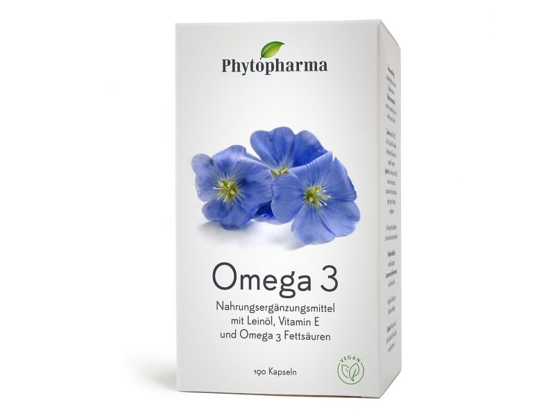 PHYTOPHARMA Omega 3 Kapseln 190 Stück