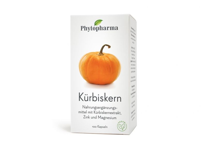 PHYTOPHARMA Kürbiskern Kapseln 100 Stück