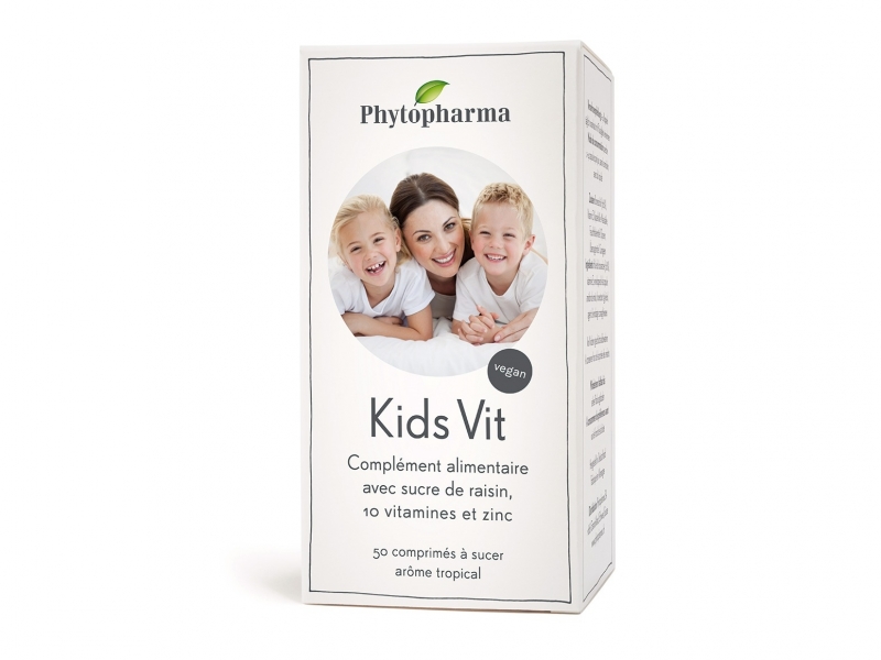 PHYTOPHARMA Kids Vit Comprimés à sucer 50 Pièces