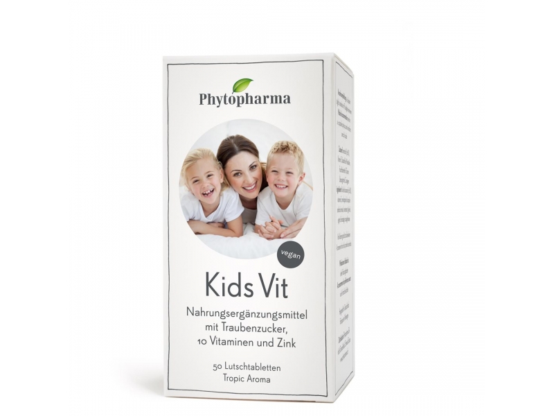 PHYTOPHARMA Kids Vit Lutschtablatten 50 Stück