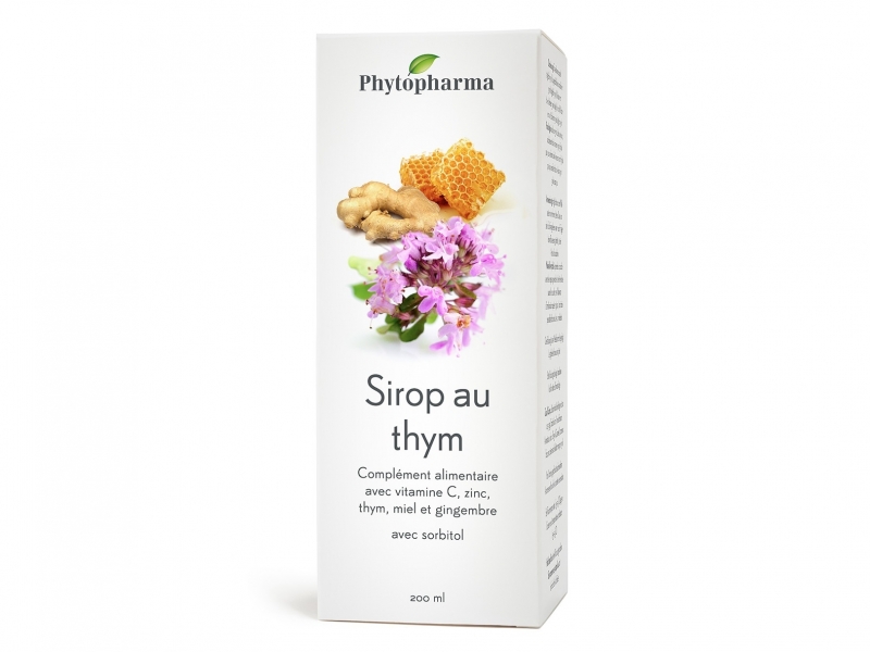 PHYTOPHARMA Sirop au thym 200 ml