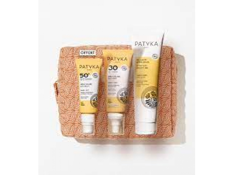 PATYKA sunscreen trousse mon trio solaires