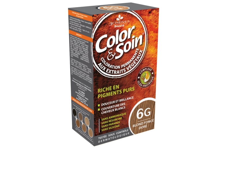 COLOR & SOIN 6G Blond fonçé doré