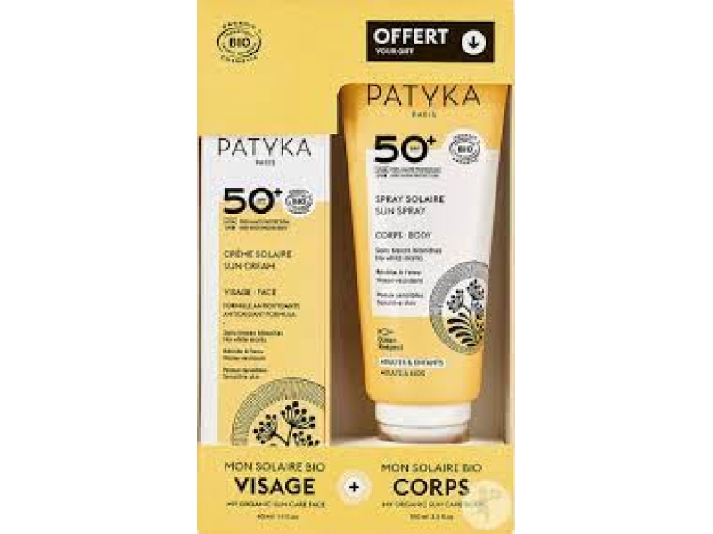 PATYKA sunscreen coffret IP50 2pce