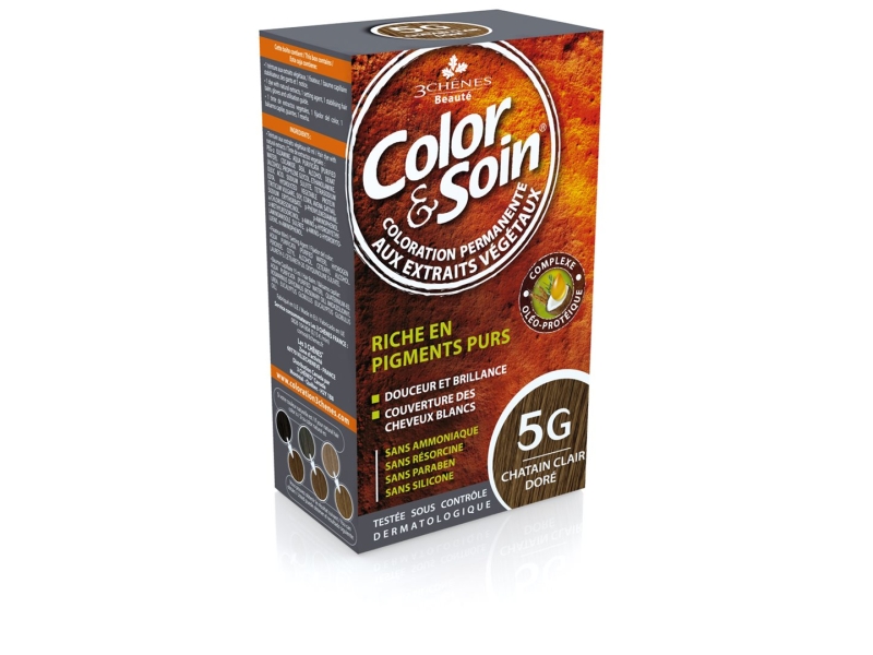 COLOR & SOIN 5G Châtain clair doré