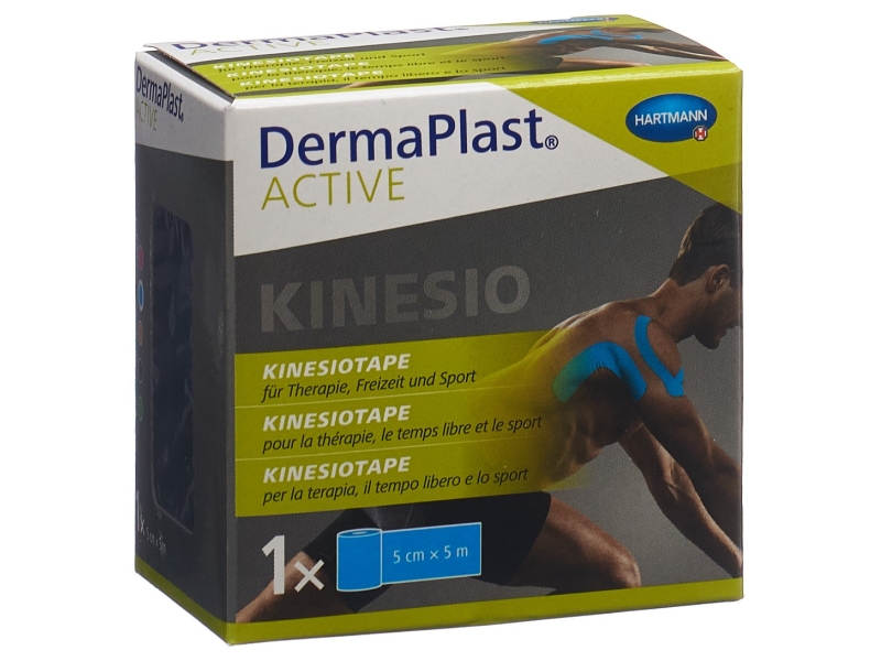 DERMAPLAST Activ Kinesiotape Bleu, 5cmx5m