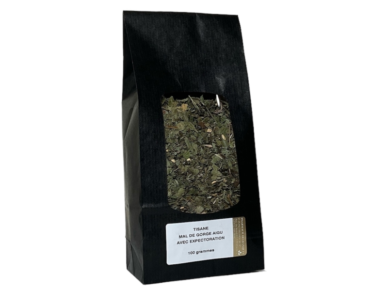 Tisane mal de gorge avec expectoration 100g