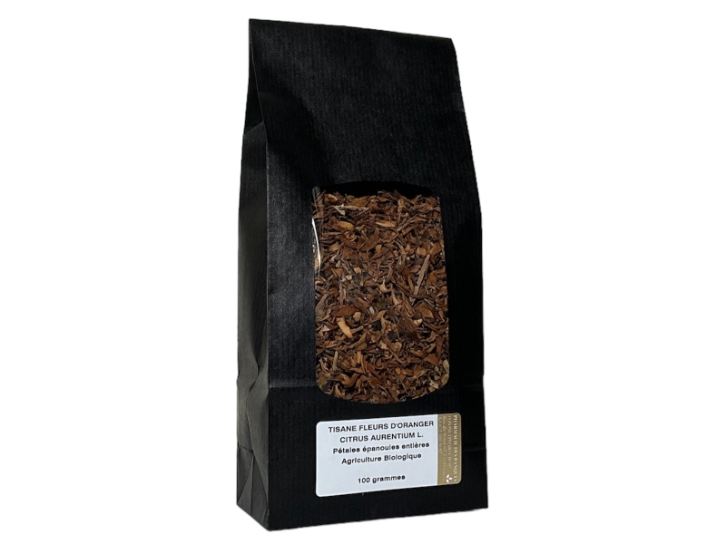 Tisane Fleurs d'oranger, pétales entières 100g