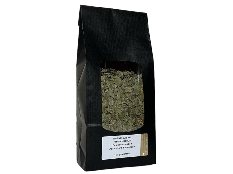 Tisane Cassis, feuilles coupées 100g